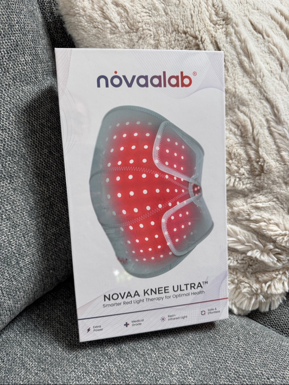 Novaalab Knee Ultra red light therapy NEW Sealed